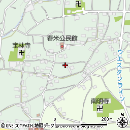 山梨県南巨摩郡富士川町舂米1625周辺の地図