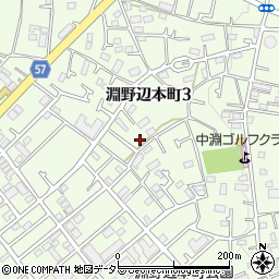 神奈川県相模原市中央区淵野辺本町3丁目20-22周辺の地図