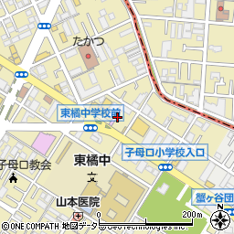 吉野家 子母口店周辺の地図