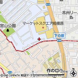 神奈川県相模原市中央区下九沢785-35周辺の地図