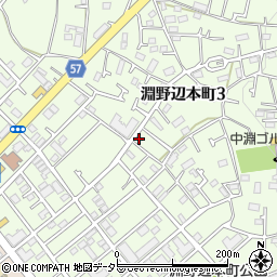 神奈川県相模原市中央区淵野辺本町3丁目21-1周辺の地図