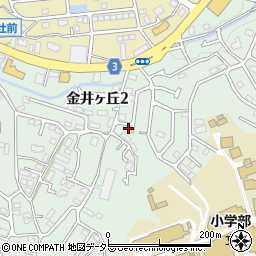 東京都町田市金井ヶ丘2丁目28-3周辺の地図