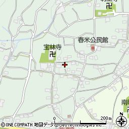 山梨県南巨摩郡富士川町舂米1294周辺の地図