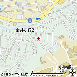 東京都町田市金井ヶ丘2丁目28-18周辺の地図