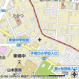 神奈川県川崎市高津区子母口530周辺の地図