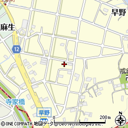 神奈川県川崎市麻生区早野432-1周辺の地図