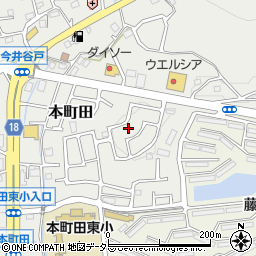 東京都町田市本町田3209周辺の地図