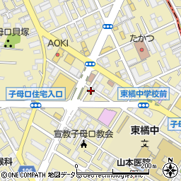 神奈川県川崎市高津区子母口302-3周辺の地図
