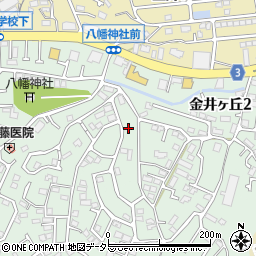 東京都町田市金井ヶ丘2丁目17-14周辺の地図