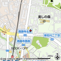高田内科胃腸科医院周辺の地図