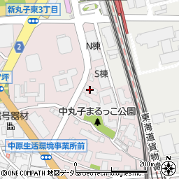 どらっぐぱぱす武蔵小杉店周辺の地図