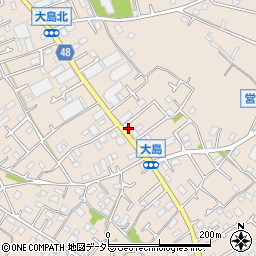 神奈川県相模原市緑区大島3047-4周辺の地図