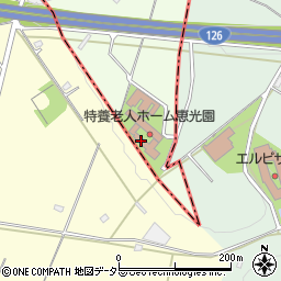 恵光園（従来型）周辺の地図