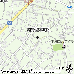 神奈川県相模原市中央区淵野辺本町3丁目20-21周辺の地図