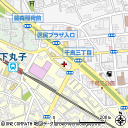 東京都大田区千鳥3丁目25-18周辺の地図