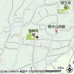 山梨県南巨摩郡富士川町舂米1298周辺の地図