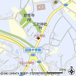 千葉県千葉市緑区辺田町352周辺の地図