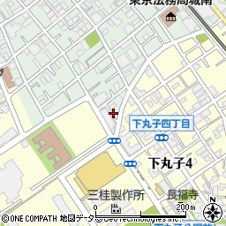 東京都大田区鵜の木2丁目30周辺の地図