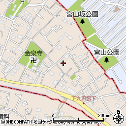 神奈川県相模原市緑区下九沢597-10周辺の地図