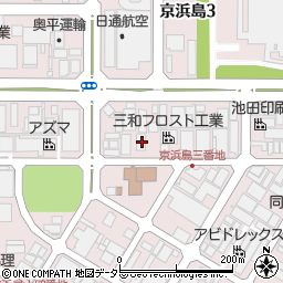 東京都大田区京浜島2丁目3-14周辺の地図