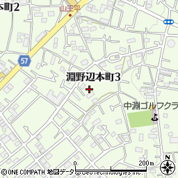 神奈川県相模原市中央区淵野辺本町3丁目20-4-5周辺の地図