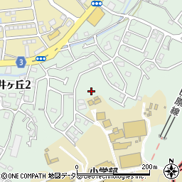 東京都町田市金井ヶ丘2丁目36周辺の地図