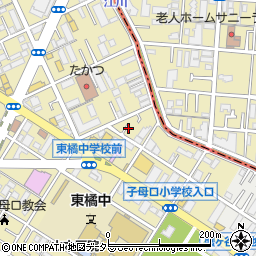 神奈川県川崎市高津区子母口517-8周辺の地図