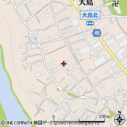 神奈川県相模原市緑区大島3000-2周辺の地図