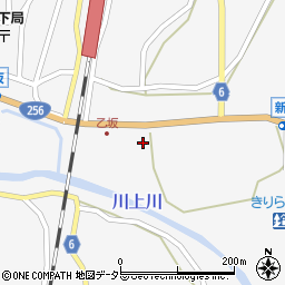 岐阜県中津川市坂下933周辺の地図