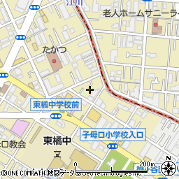 神奈川県川崎市高津区子母口518-11周辺の地図