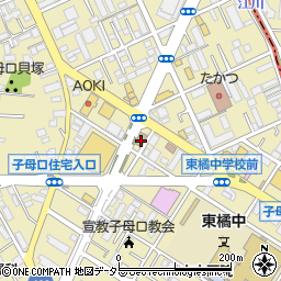 神奈川県川崎市高津区子母口298周辺の地図