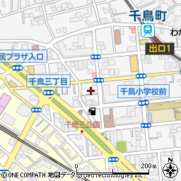 辻荘周辺の地図