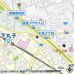 東京都大田区千鳥3丁目25-3周辺の地図