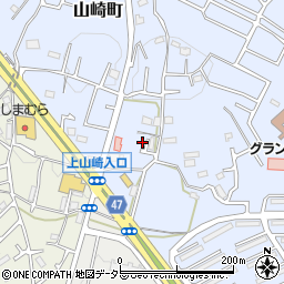 東京都町田市山崎町1916周辺の地図