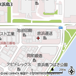 京南工業協同組合周辺の地図