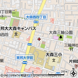 京浜海藻株式会社周辺の地図