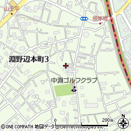 神奈川県相模原市中央区淵野辺本町3丁目39-24周辺の地図