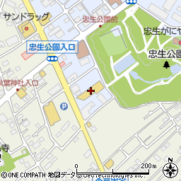 日産東京販売忠生公園店周辺の地図