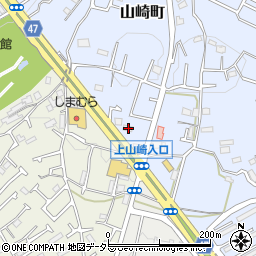 東京都町田市山崎町1888周辺の地図