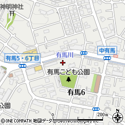 中沢クリーニング周辺の地図