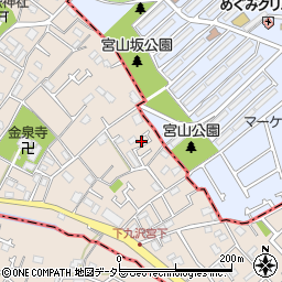 神奈川県相模原市緑区下九沢574-4周辺の地図