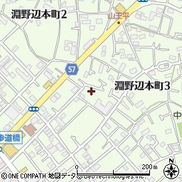 神奈川県相模原市中央区淵野辺本町3丁目22-43周辺の地図
