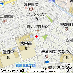 ＭＡＫＥＳＤＥＳＩＧＮ蒲田ＷＥＳＴ周辺の地図