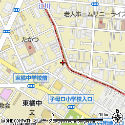 神奈川県川崎市高津区子母口523-3周辺の地図
