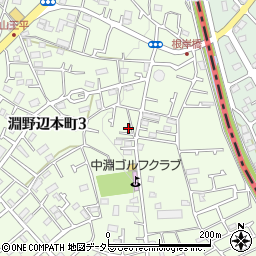 神奈川県相模原市中央区淵野辺本町3丁目39-22周辺の地図