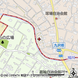神奈川県相模原市緑区下九沢1393-9周辺の地図