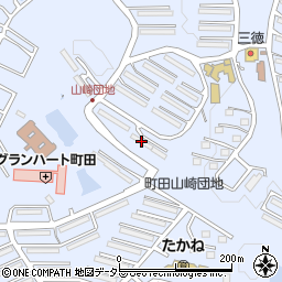 町田山崎周辺の地図
