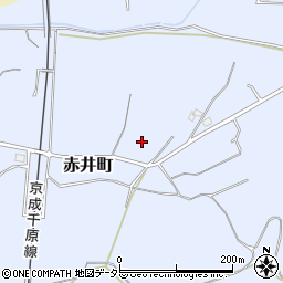 千葉県千葉市中央区赤井町周辺の地図