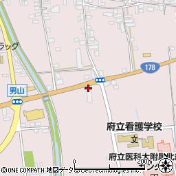 安田石油株式会社　修理工場周辺の地図