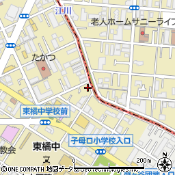 神奈川県川崎市高津区子母口523-7周辺の地図
